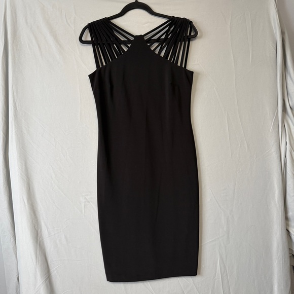 Joseph Ribkoff Dresses & Skirts - Joseph Ribkoff Womens Pencil Dress 8 Black Whimsigoth Fairy Grunge LBD Cocktail